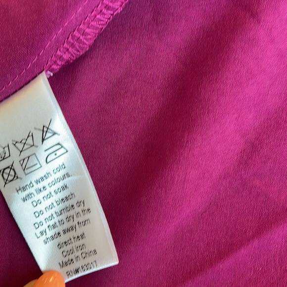 Princess Polly WALK THE LINE MAXI DRESS MAGENTA - Picture 8 of 9